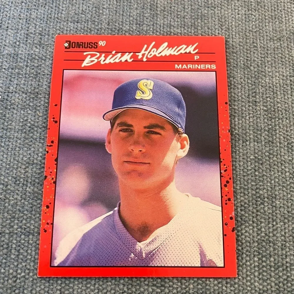 1990 Donruss Seattle Mariners Baseball Card Trading Card